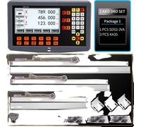 affichage numérique à 3 axes, haute résolution 0,005 mm, grand écran LCD, paquet 1