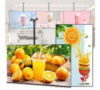 Affichage numérique commercial avec Wi-Fi, télécommande et Smart Split pour une publicité ultra-mince dans les environnements commerciaux