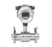 Affichage numérique de connexion de bride de débitmètre de for le lait d'alcool d'eau liquide(DN15 pulse output)