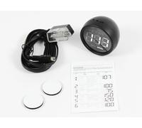 Affichage numérique du compteur de vitesse 63 mm - Écran OBD2 HUD Head Up - Vitesse de consommation - Volt - Température GPS - Différentes options d'affichage - Affichage automatique - Multifonction