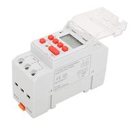 Affichage Numérique LCD, Contrôle de Minuterie, Indicateur LED, Interrupteur Horaire Programmable 24 V DC 30 A avec Fonction Compte à Rebours, 16 Programmes Marche/arrêt par