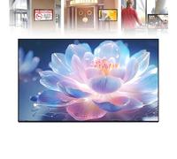 Affichage Numérique Mural De 15,6 À 27 Pouces, Grand Angle De Vision De 178°, Écran Partagé Intelligent (6 Types De Toile), Lecture En Boucle Automatique, Installation Facile,21.5 inch