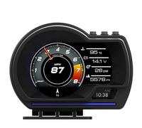 Affichage OBD Dans La Voiture,Compteur De Vitesse GPS,OBD2+GPS avec support ajustable,vitesse,tachymètre,pour tous les véhicules