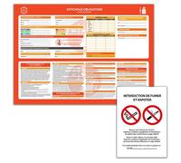 Affichage Obligatoire - 20 à 49 Salariés - A3 et A5 - Vinyle - A3