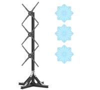 Affichage publicitaire 3D, ventilateur hologramme multifonction, contrôle par application d'ordinateur, lecture sonore Bluetooth