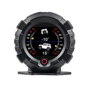 Affichage tête Haute AD X95 GPS HUD Compteur de Pente Accessoires Auto Vitesse électronique MPH KMH Vitesse Pas Angle d'inclinaison Altitude(X95-GPS-BLACK)