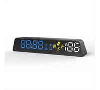 Affichage tête haute GPS HUD H500G, compteur de rappel d'alarme numérique intelligent HUD