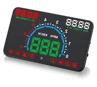 Affichage Tête Haute, Head up Display, Écran de 5,8 pouces, alarme de survitesse, affichage de la consommation de carburant, projecteur HUD