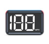 Affichage tête haute HUD de voiture avec GPS et Beidou Dual Chips, compteur de vitesse numérique pour MPH/KM-H, grande police pour une visibilité claire, compatible avec voitures, camions, bus