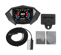 Affichage tête haute HUD de voiture pour toutes les voitures et véhicules après 2008, interface GPS et OBD2 double mode, écran LCD HD TFT avec compteur de vitesse numérique,