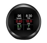 Affichage Tête Haute HUD Inclinomètre Intelligent Voiture Numérique Vitesse Voiture Pente Mètre Hors Route Accessoires Alarme D'avertissement De Survitesse Instrument Multifonctionnel
