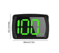 Affichage Tête Haute Hud Universel Pour Voiture,Gps Numérique,Compteur De Vitesse,Écran De Budgétaire,Tableau Prada,Odomcirculation Avec Alarme De Survitesse Pour Toutes Les - Type Hud No Projector #B