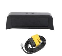 Affichage Tête Haute HUD Voiture OBD Intelligent 10V - 30V ABS PC - Alarme Excès Vitesse, Température Eau, Signal Stable GPS & Double Satellite, Conduite Sécurisée Universelle