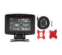 Affichage tête Haute OBD Compteur de Vitesse Multifonction HUD et Lecteur de Code d'erreur de Voiture Outil de Diagnostic pour véhicules Essence et avec protocole Standard OBD II