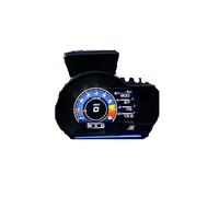 Affichage tête Haute OBD2 for Voiture, HUD, température de l'eau et l'huile, jauge régime Turbo, Compteur kilométrique numérique, Alarme sécurité