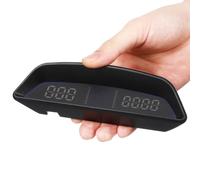 Affichage Tête Relevée Numérique G3, Alarme GPS de Survitesse | Compteur Kilométrique Intégré, Écran LCD à LED Clair, Suivi de Parcours, pour Conduite Autoroute et Véhicules