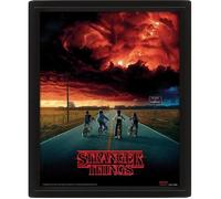 Affiche 3D Lenticulaire - STRANGER THINGS - Mind Flayer - 26x20 cm - Décoration Murale - Urbain