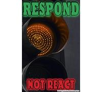 Affiche #666 Répondre, ne pas réagir Contrôle de soi, Compétences sociales, Gestion de la colère