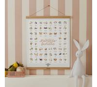 Affiche à tamponner Nos jolis moments en famille