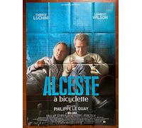 Affiche ALCESTE A BICYCLETTE P.LE GUAY Fabrice LUCHINI Lambert WILSON 120x160cm