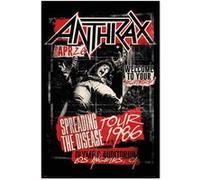 Grupo Erik - Poster Anthrax Spreading The Disease 1986 - Deco Maison, Decoration Murale, Affiche Décorative