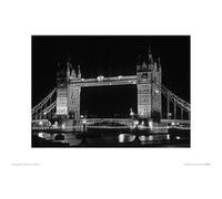 Affiche Art Print - Heiko Lanio - Tower Bridge, London - 30x40cm G