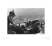Affiche Art Print - Heiko Lanio - Vue de Notre Dame - Paris - 30x40cm G