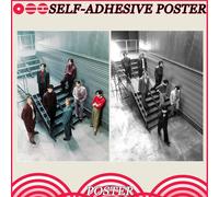 Affiche B-Ts, articles de merchandising pour les fans de Kpop, affiche Arirang, affiche autocollante, Jk, Rm, Jhopee, Ji-Min, Jin, Su-Ga, V, affiche autocollante avec adhésif au dos, affiche A