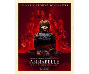 Affiche Cinéma Originale Grand Format - Annabelle : La Maison du Mal (Format 120 x 160 cm roulée) Année 2019