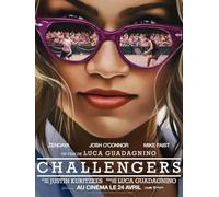 Affiche Cinéma Originale Grand Format - Challengers (format 120 x 160 cm Roulée) Zendaya - Année 2024