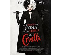 affiche cinéma Originale Grand Format - Cruella (Format 120 x 160 cm pliée) Année 2021