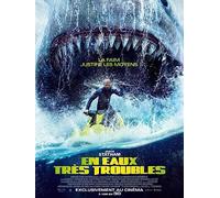 Affiche Cinéma Originale Grand Format - En Eaux Très Troubles (format 120 x 160 cm roulée) Jason Statham - Année 2023