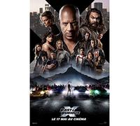 Affiche Cinéma Originale Grand Format - Fast & Furious x - Vin Diesel - Jason Momoa - Année 2023 (format 120 x 160 cm Pliée) - Décoration Salle de Séjour