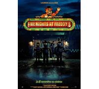 Affiche Cinéma Originale Grand Format - Five Nights At Freddy's (format 120 x 160 cm Pliée) Année 2023