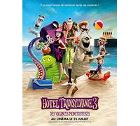 Affiche Cinéma Originale Grand Format - Hôtel Transylvanie 3 : des Vacances Monstrueuses (Format 120 x 160 cm pliée)