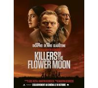 Affiche Cinéma Originale Grand Format - Killers of The Flower Moon (format 120x160 cm Pliée) Martin Scorsese - Leonardo Dicaprio - Robert De Niro - Année 2023.