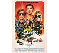 Affiche Cinéma Originale Grand Format - Once Upon A Time In Hollywood (format 120 x 160 cm pliée) Année 2019