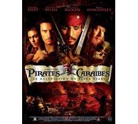 Affiche Cinéma Originale Grand Format - Pirates Des Caraibes : La Malédiction Du Black Pearl (format 120 x 160 cm Pliée) Gore Verbinski - Johnny Depp - Année 2003