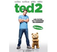 Affiche Cinéma Originale Grand Format - Ted 2 (format 120 x 160 cm pliée) Mark Wahlberg - Année 2015