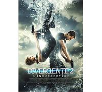 Affiche Cinéma Originale Petit Format - Divergente 2 : L'insurrection (format 40 x 53 cm pliée)