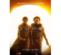 Affiche Cinéma Originale Petit Format - Dune 2 (format 40 x 53 cm Roulée) Denis Villeneuve - Année 2024