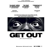 Affiche Cinéma Originale Petit Format - Get Out (format 40 x 53 cm pliée) Année 2017