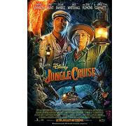 affiche cinéma Originale Petit Format - Jungle Cruise (Format 40 x 60 cm pliée) Année 2021