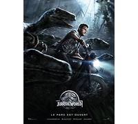 Affiche Cinéma Originale Petit Format - Jurassic World (format 40 x 53 cm pliée) Année 2015