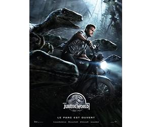 Affiche Cinéma Originale Petit Format - Jurassic World (format 40 x 53 cm pliée) Année 2015
