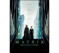 affiche cinéma Originale Petit Format - Matrix : Resurrections (Format 40 x 53 cm Roulée) Année 2021