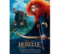 Affiche Cinéma Originale Petit Format - Rebelle (format 40x53 cm Pliée) Année 2012.