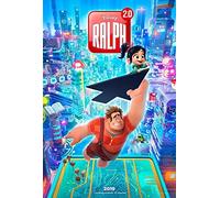 Affiche Cinéma Préventive Grand Format - Ralph 2.0 (format 120 x 160 cm pliée) Année 2019