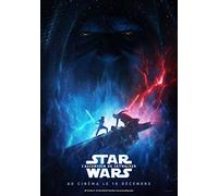 Affiche Cinéma Préventive Grand Format - Star Wars 9 : L'ascension De Skywalker (format 120 x 160 cm pliée) Année 2019