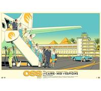 Affiche Collector - OSS 117 : Le Caire, nid d'espions - Édition Limitée